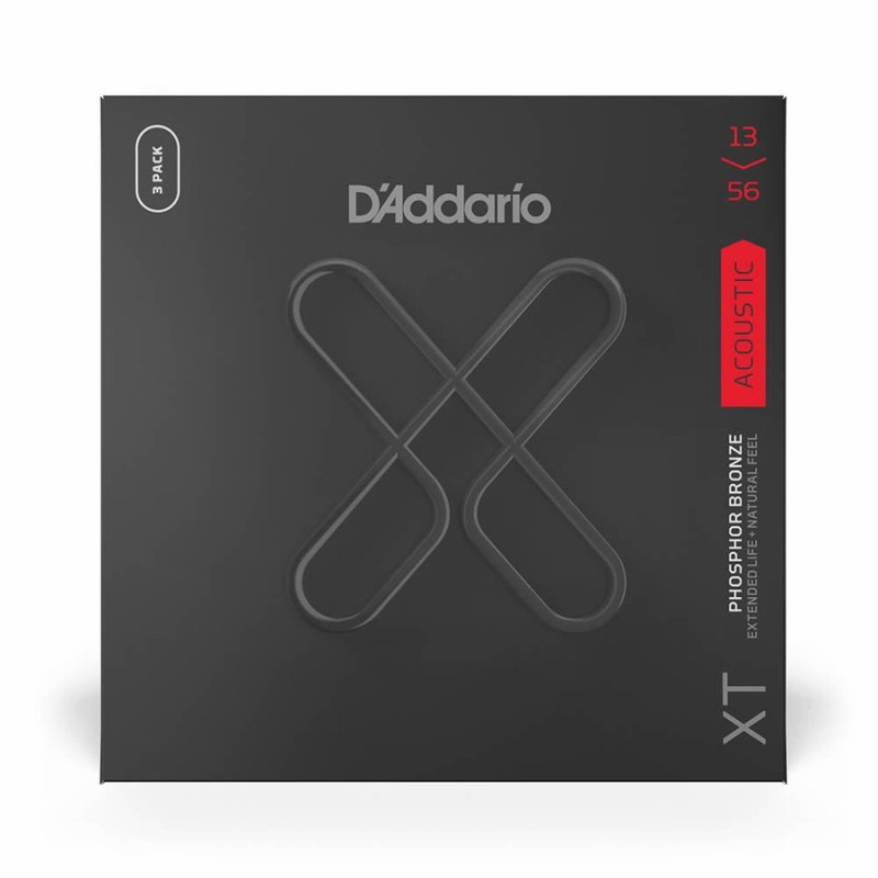 Medium　.013-.056　Addario　LINEショッピング　XT　ダダリオ　アコースティックギター弦　コーティング弦　D'Addario　XTA　D　フォスファーブロンズ