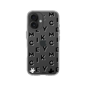 iPhone 16 Clear 透明 - 迪士尼-米奇 Mickey - 黑標款-MICKEY
