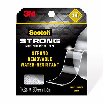 3M可移除強力雙面膠帶30mmx3M