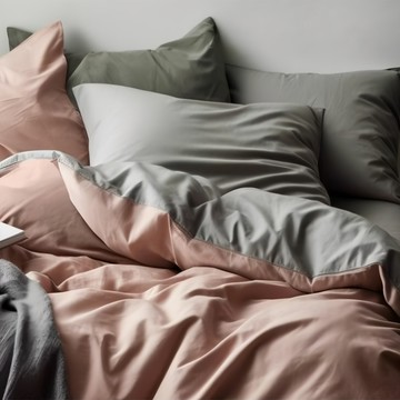 QUILT-Q-MO 雙人加大鋪棉兩用被  230 x 200cm  紅豆芝麻