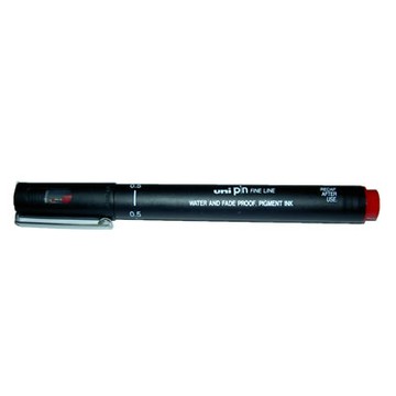 【文具通】三菱pin200 0.5代針筆 紅 A1140113【APP滿額下單4%點數(單一帳號最高1000點)】7/31止