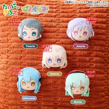 動漫/IP 相關商品 武士道 BanG Dream Ave Mujica Q版大頭別針 五款分售 三角初華/若葉睦/八幡海鈴/祐天寺若麥/豐川祥子