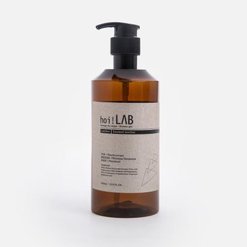 【hoi!LAB】實驗室-沐浴精-500ml-煙燻皮革