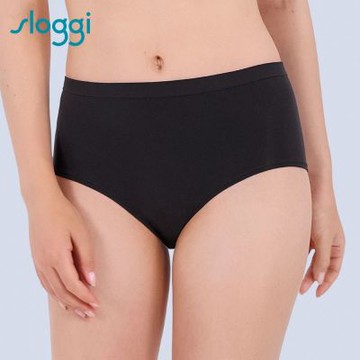 sloggi-GO SENSE 好感系列高腰小褲 黑色