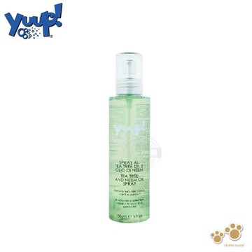 義大利 YUUP 優瀑 白茶樹油驅蟲噴霧 150ml 犬貓適用 清潔 抑菌 舒緩