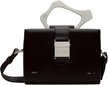 Heliot Emil 黑色 Solely Box 斜挎包