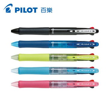 PILOT 百樂 BKAB-40F 三色輕油舒寫筆 / 支【APP滿額下單10%點數(單一帳號最高5000點)】1/31止
