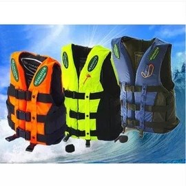 【游泳救生衣-三卡扣三腰帶-L-1套/組】S/M(童)，L~3XL(成人)游泳背心 磯釣魚服馬甲浮潛漂流溯溪男女-7682038