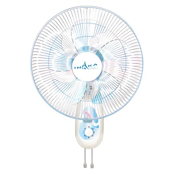 INAKA 伊娜卡 14吋雙拉壁掛扇 具拉線開關選擇風量 控制左右擺頭  ST-1484A