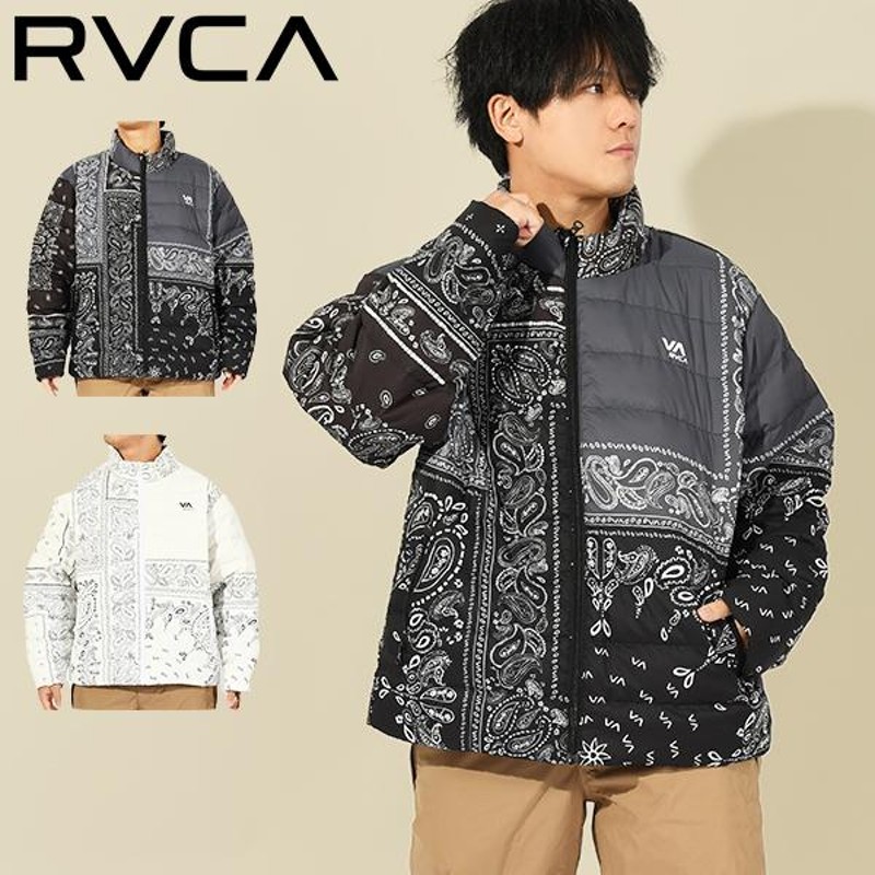 32%off ダウンジャケット RVCA ルーカ メンズ BREEZY PUFFER