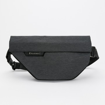 PLAYBOY 單肩背包 Forward 系列 - 黑色(132-5701-09-7)