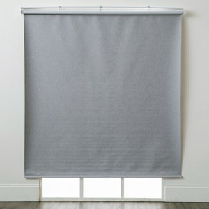 清新遮光無拉繩捲簾 灰色 寬150x高180cm