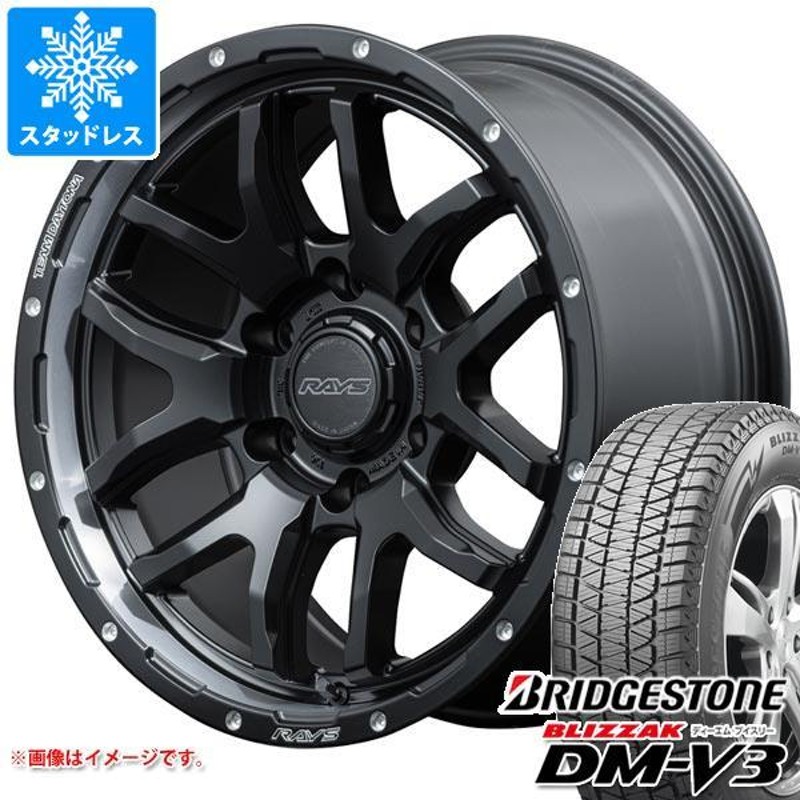 FJクルーザー 10系用 2023年製 スタッドレス ブリヂストン ブリザック DM-V3 265/70R17 115Q レイズ デイトナ F6  ブースト | LINEショッピング