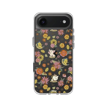 iPhone Air Clear Case（相機按鈕） 透明 - 迪士尼-公主系列 Disney Princess - 迪士尼公主 - 花之派對