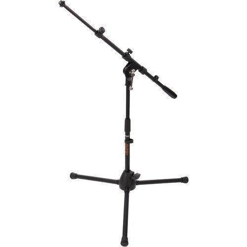 Auray Short Tripod Microphone Stand with Telescoping Boom MS-5220T