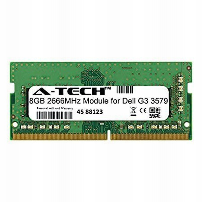 送料無料・選べる4個セット A-TECH DDR メモリ RAM A-Tech 8GB Dell G3 3579 ノート パソコン ＆ ノート ブック  用 DDR4 2666 MHz メモリ