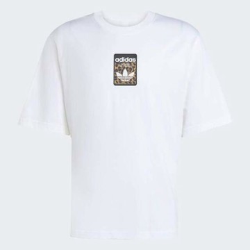 Adidas 愛迪達 Graphic Os Ss T JV7570 男 T恤 運動上衣 休閒短袖 白 亞版 純棉