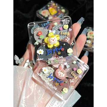 HOLD LIVE萌物星球眼影盤新品水泥黑色煙熏大地色藍灰啞光平價女