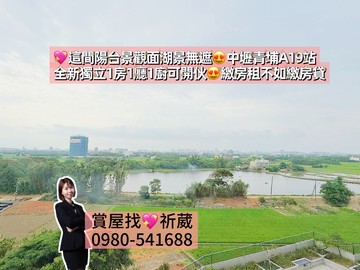 中壢青埔.A19捷運站.全新1房1廳1廚｜桃園市中壢區聖德路一段