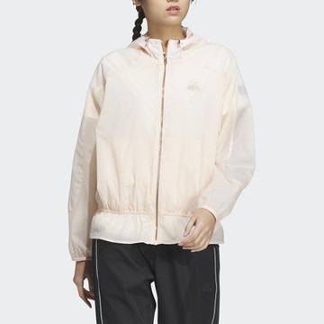 adidas 愛迪達 外套 女款 運動連帽外套 亞規 米白 HY2826