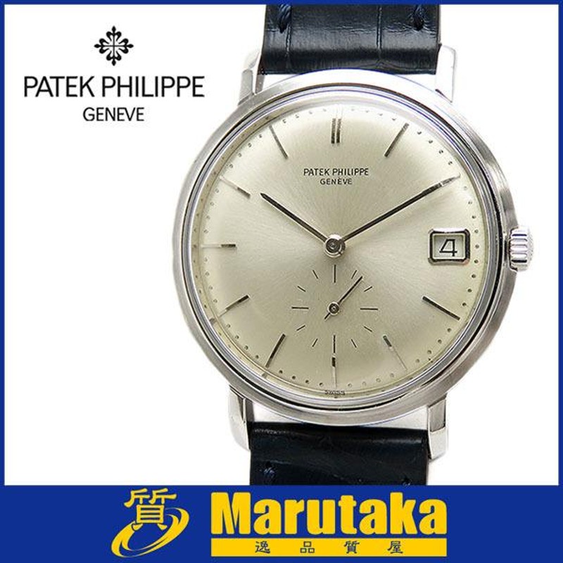 送料無料 パテック・フィリップ カラトラバ 3445 手巻 アンティーク ヴィンテージ 1969年 WG 750 PATEK PHILIPPE  逸品質屋 丸高 甲子園 | LINEブランドカタログ