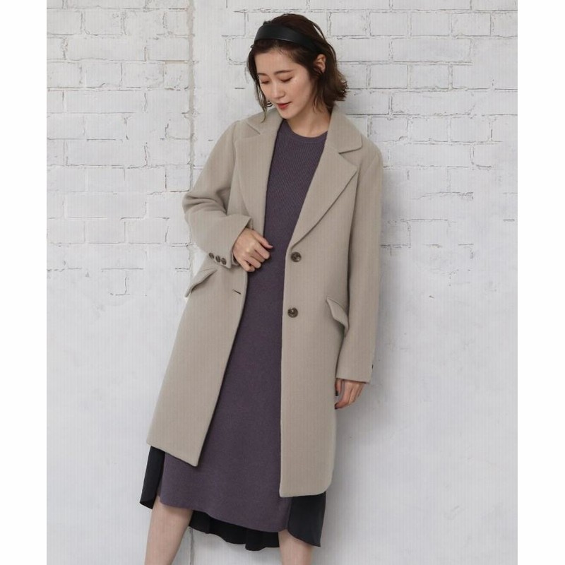 Ag By Aquagirl エージー バイ アクアガール Lサイズあり インペリアルモッサチェスターコート 通販 Lineポイント最大1 0 Get Lineショッピング