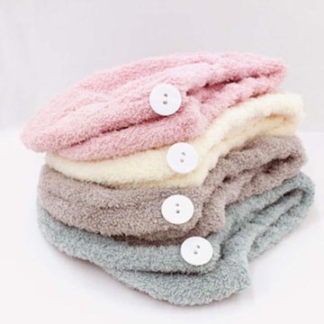 【將將好收納】 雅絨．柔舒護髮浴帽