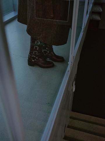 Boucle Long Boots_Brown