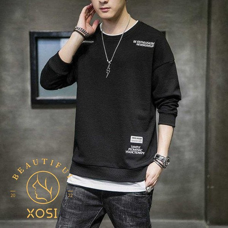 トレーナー 長袖 重ね着風 Tシャツ スポーツウェア 切り替え トップス カットソー メンズ ロンt 長袖tシャツ ロンティー 運動会 父の日ギフト 通販 Lineポイント最大0 5 Get Lineショッピング