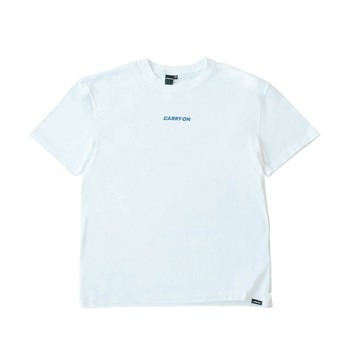 CARRYON 25SS STREET LOGO 350G TEE WHITE