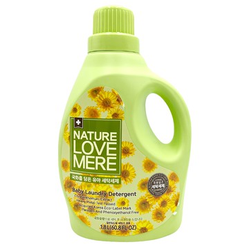 NATURE LOVE MERE 嬰兒衣物專用洗衣精 菊花香  1.8L  1瓶