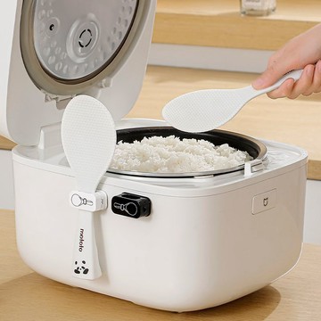 隔日達🔥日本磁吸飯勺收納架 電飯煲壁掛米飯勺子 放置架廚房不粘飯剷粘貼式掛鈎 無痕壁掛飯勺插頭置物架固定器電飯煲邊飯勺架