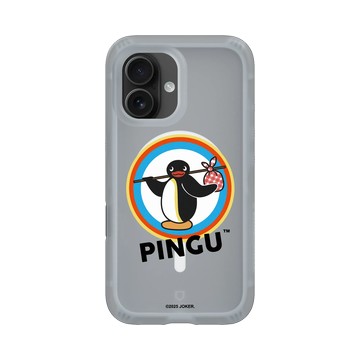 iPhone 16 AirX 流變灰 - Pingu 企鵝家族 - 要跟我一起走嗎？