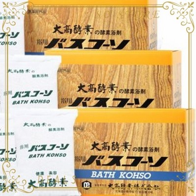 3個  大高酵素 バスコーソ酵素入浴剤 100g*6袋 x3個