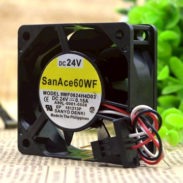 原裝山洋風扇SanAce60WF 9WF0624H4D03 6025 24V 發那科系統專用