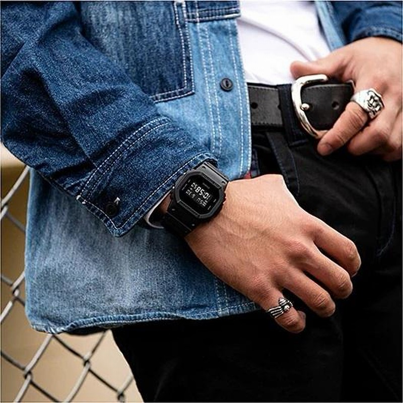 G-SHOCK ジーショック DW-5600BB-1JF 日本国内正規品 ソリッド