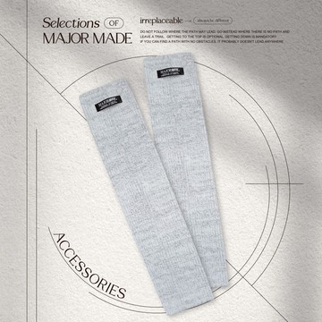 【MAJOR MADE】百搭厚實針織襪套