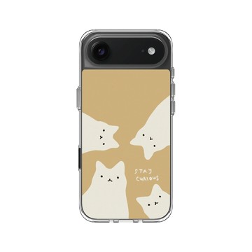 iPhone Air Clear Case（相機按鈕） 透明 - ilovedoodle (Lim Heng Swee) - Stay Curious - 保持好奇心