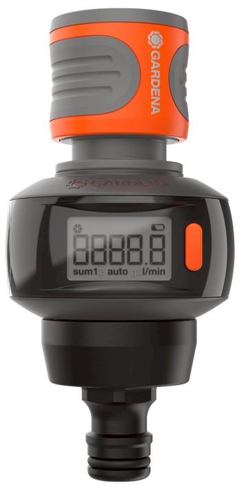【GARDENA 景觀園藝】 水流計量器(含接頭) 18350
