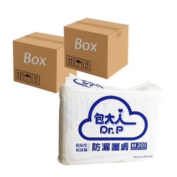 包大人 Dr.P成人紙尿褲黏貼型 防漏護膚  M/L 箱購 2箱組