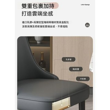 餐椅 家用卧室椅 靠背餐桌椅 簡約北歐桌椅 化妝椅