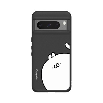 Pixel 8 Pro SolidSuit 黑 - Ugly Rabbit 醜白兔 - 大臉經典款