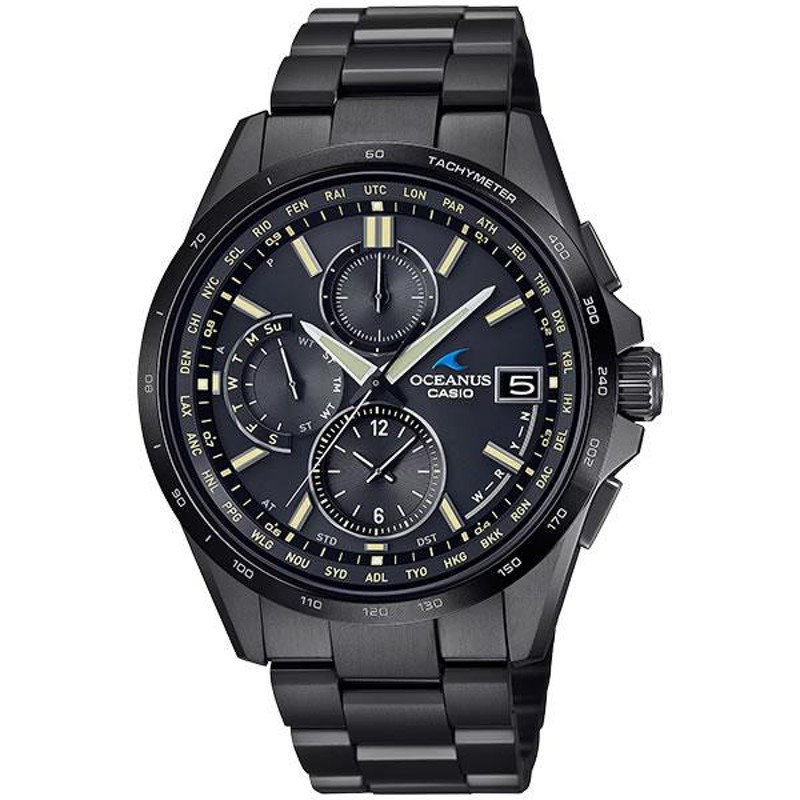 国内正規品】カシオ CASIO 腕時計 OCW-T2600JB-1AJF OCEANUS オシアナス クラシックライン クロノグラフ タフソーラー  電波 メンズ | LINEショッピング