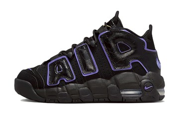 AIR MORE UPTEMPO GS BLACK ACTION GRAPE