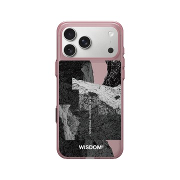 iPhone 17 Pro Max Clear (相機按鈕) 晶醺玫 - WISDOM - TIME & SPACE DISLOCATION