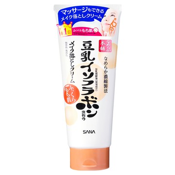 SANA 莎娜 豆乳美肌 保濕卸妝霜 細緻光澤彈性 自然按摩精油 輕鬆卸除毛孔內彩妝  180g  1條
