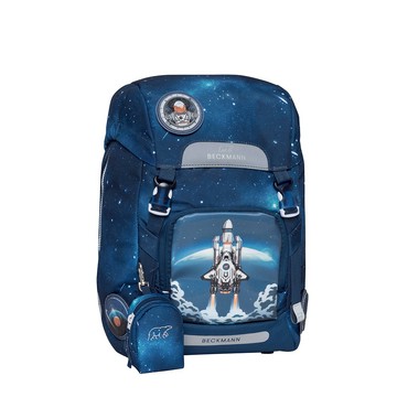 【2023新登場】Beckmann 兒童護脊書包 22L -3D太空火箭