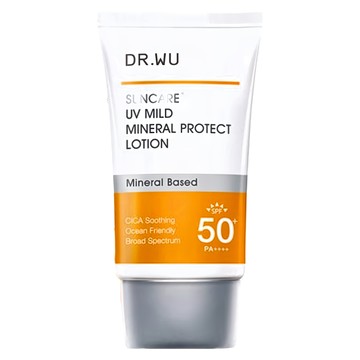 DR.WU 達爾膚 低敏物理舒緩防曬乳  35ml  1條