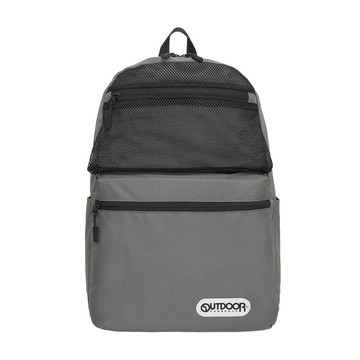【OUTDOOR】風格前線-14吋電腦後背包-碳灰色 OD225009CL