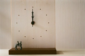 異地戀——青銅接吻情侶時鐘